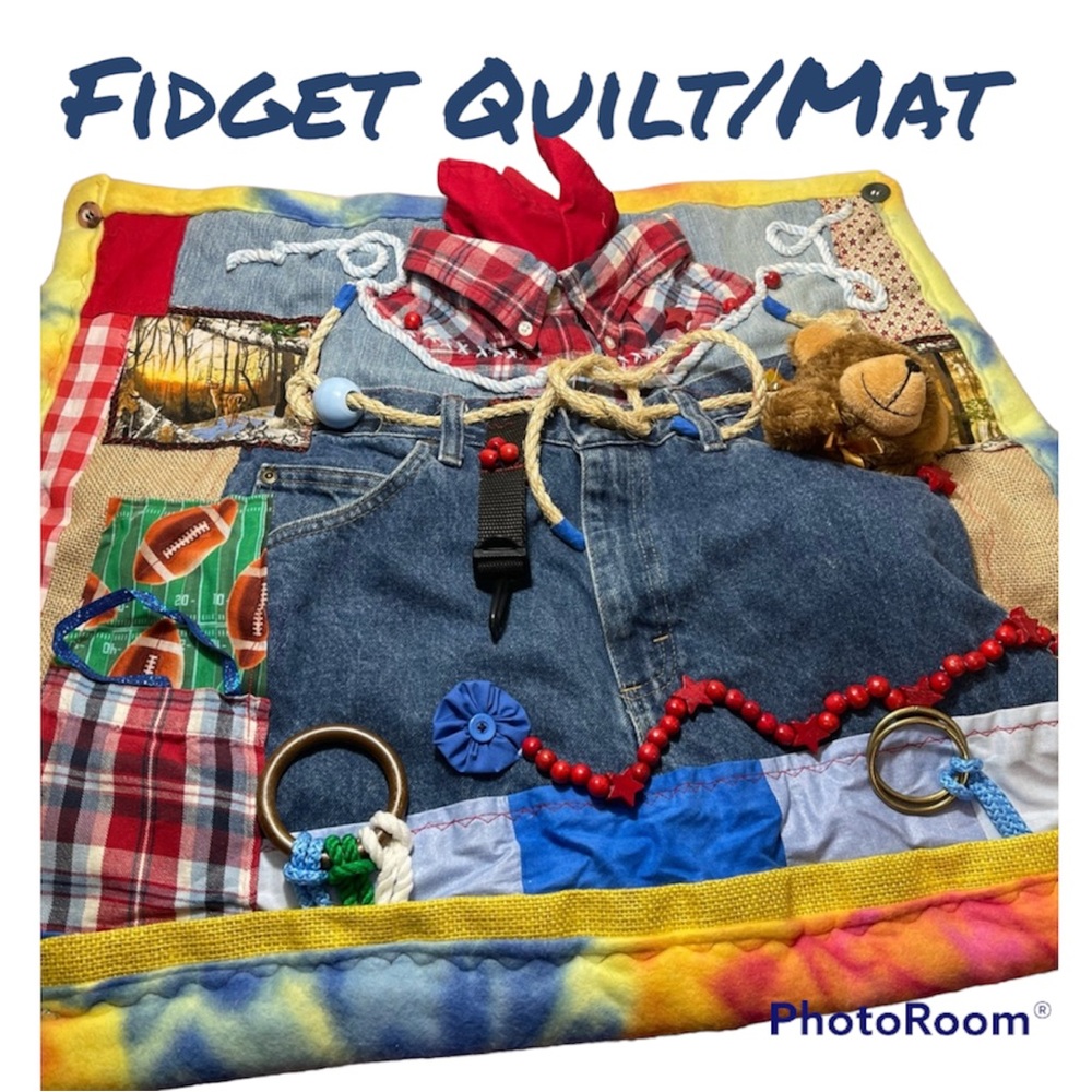 Fidget Sensory quilt/mat
